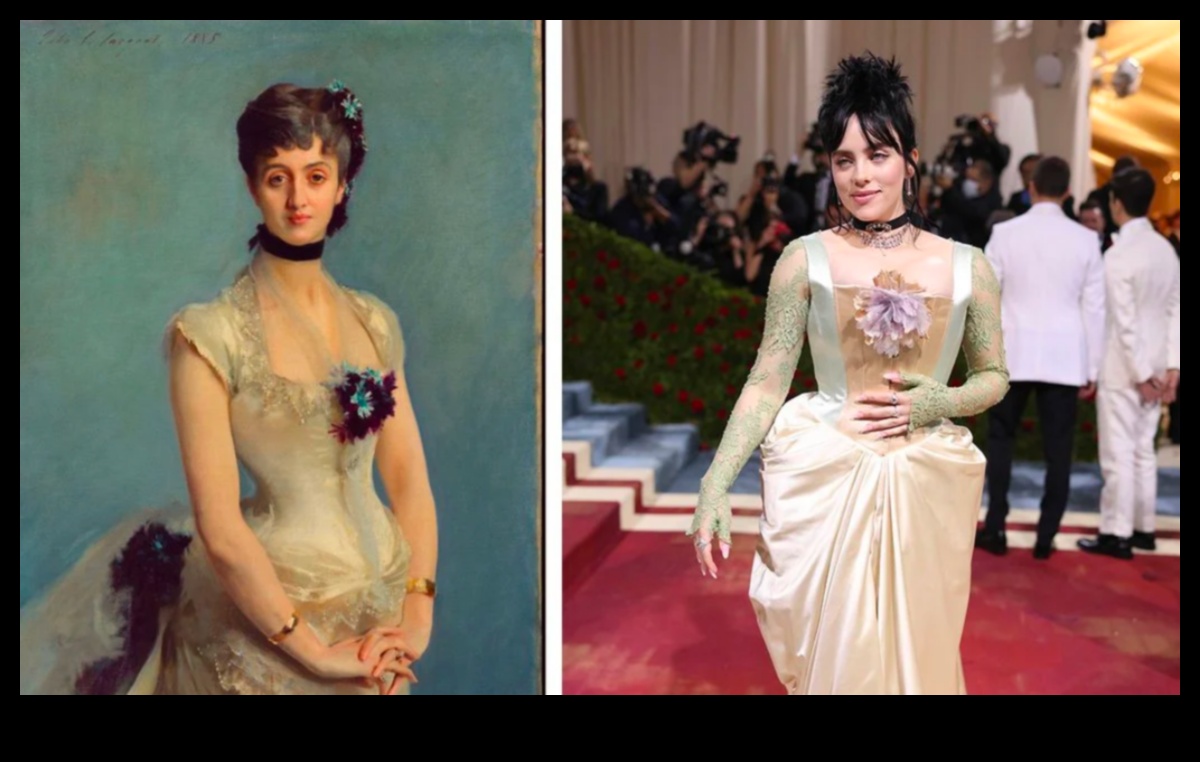 Pārpilnība: slavenību tērpi izrādes apstāšanās stilam