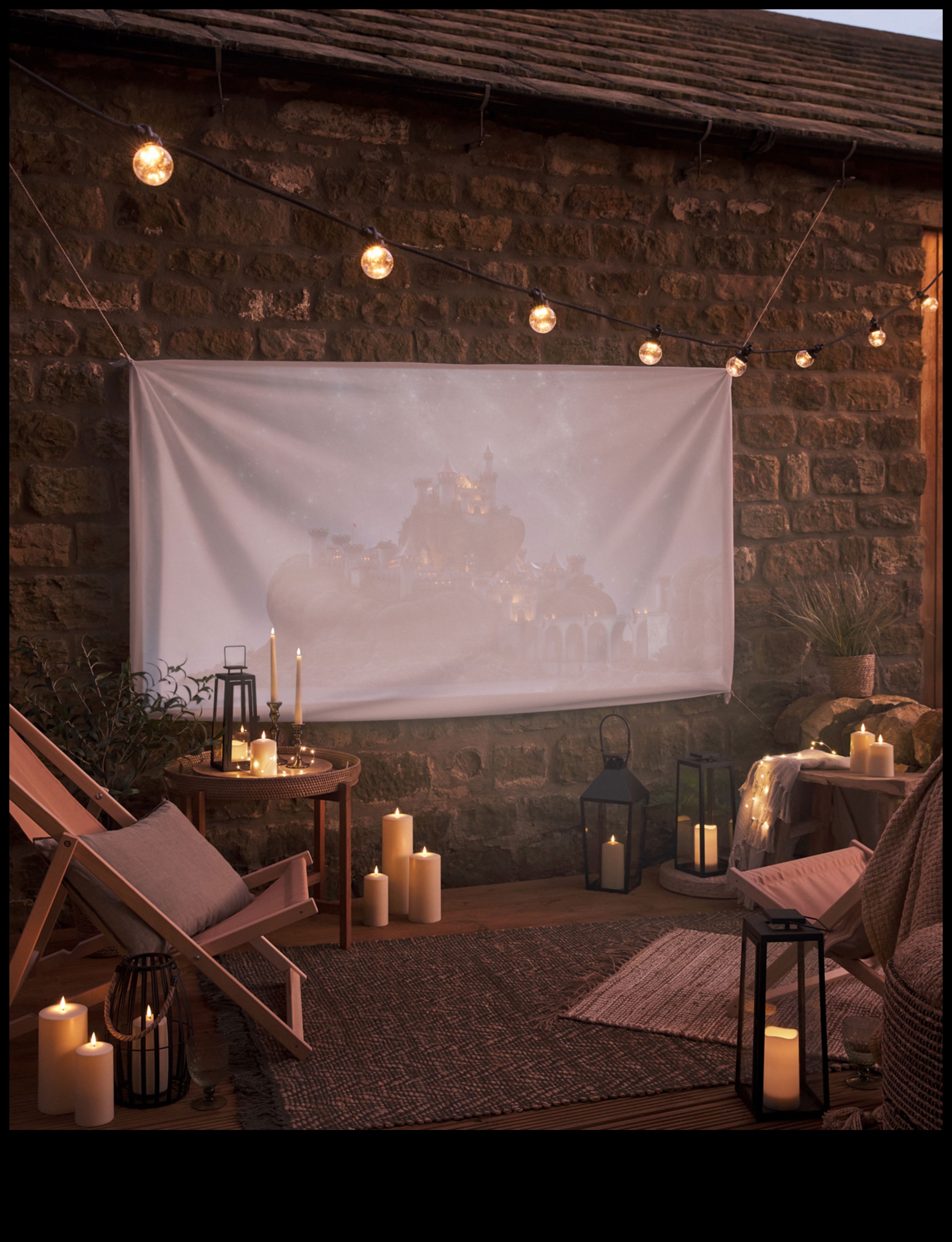 Kā ainavas iedvesmo un ietekmē brīvdabas filmu seansu noformējumu?