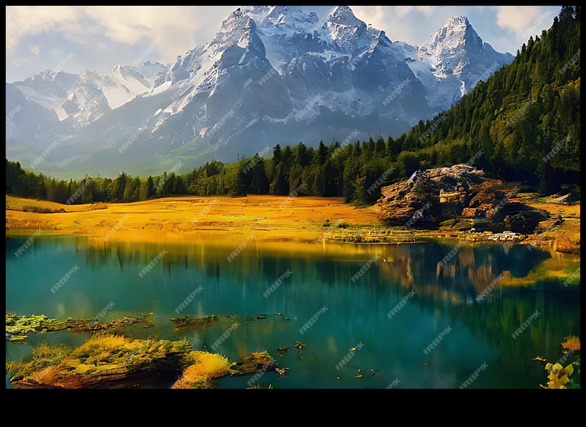 Mierīgi pārdomas: ainavu fotogrāfija tās rāmākajā veidā