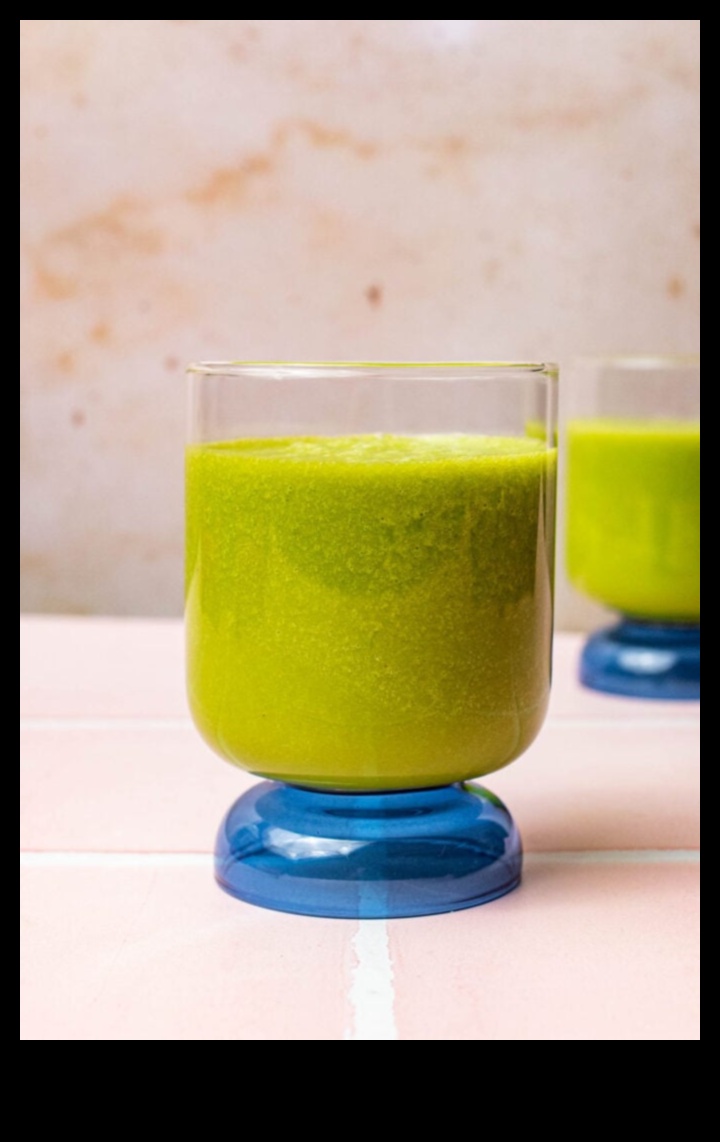 Ingvera miziņa: pievienojiet garšvielu zaļajiem smūtijiem, lai iegūtu papildu garšu