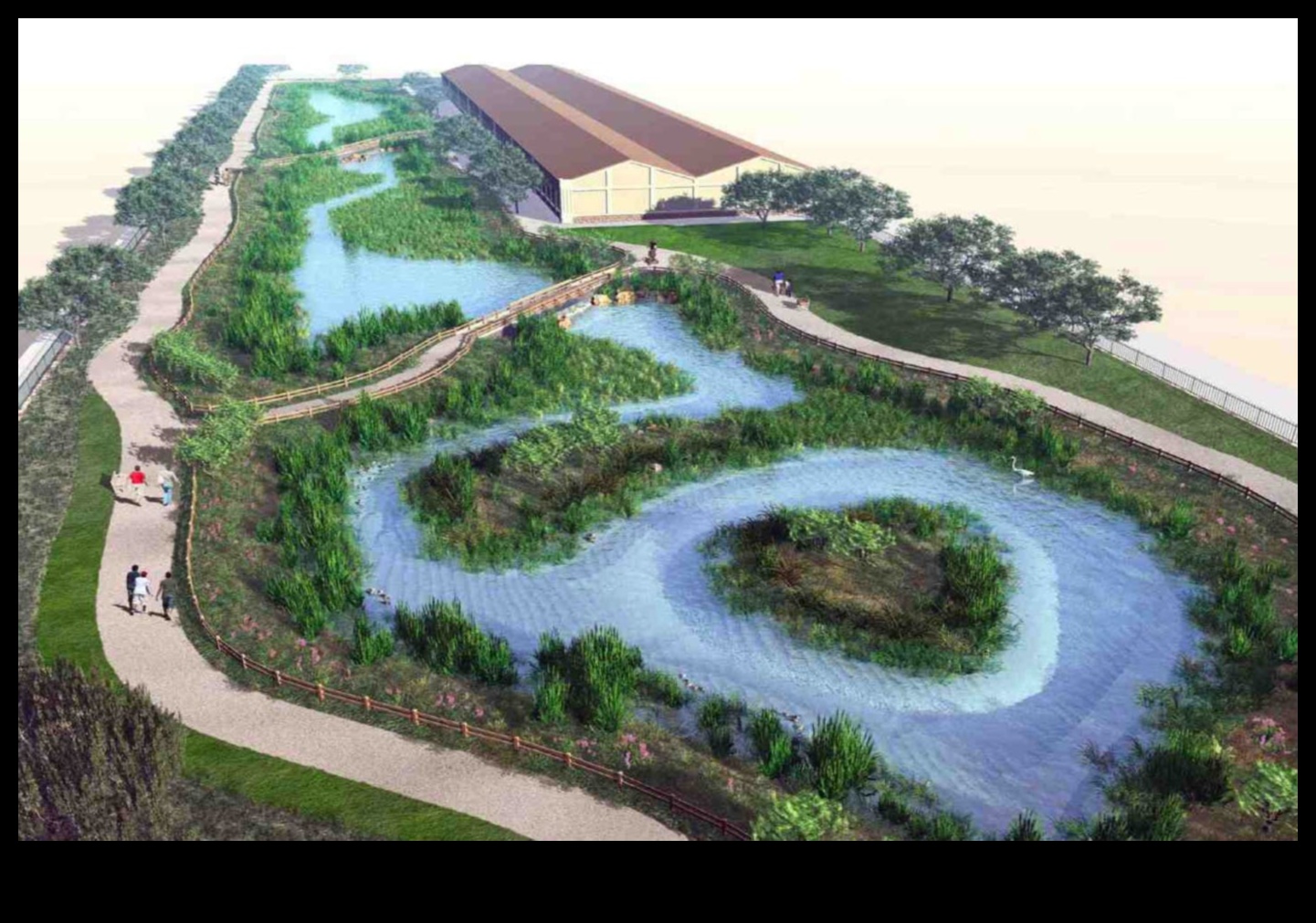 Kādu lomu pilsētas mitrājiem spēlē pilsētas ainavu uzlabošanā?