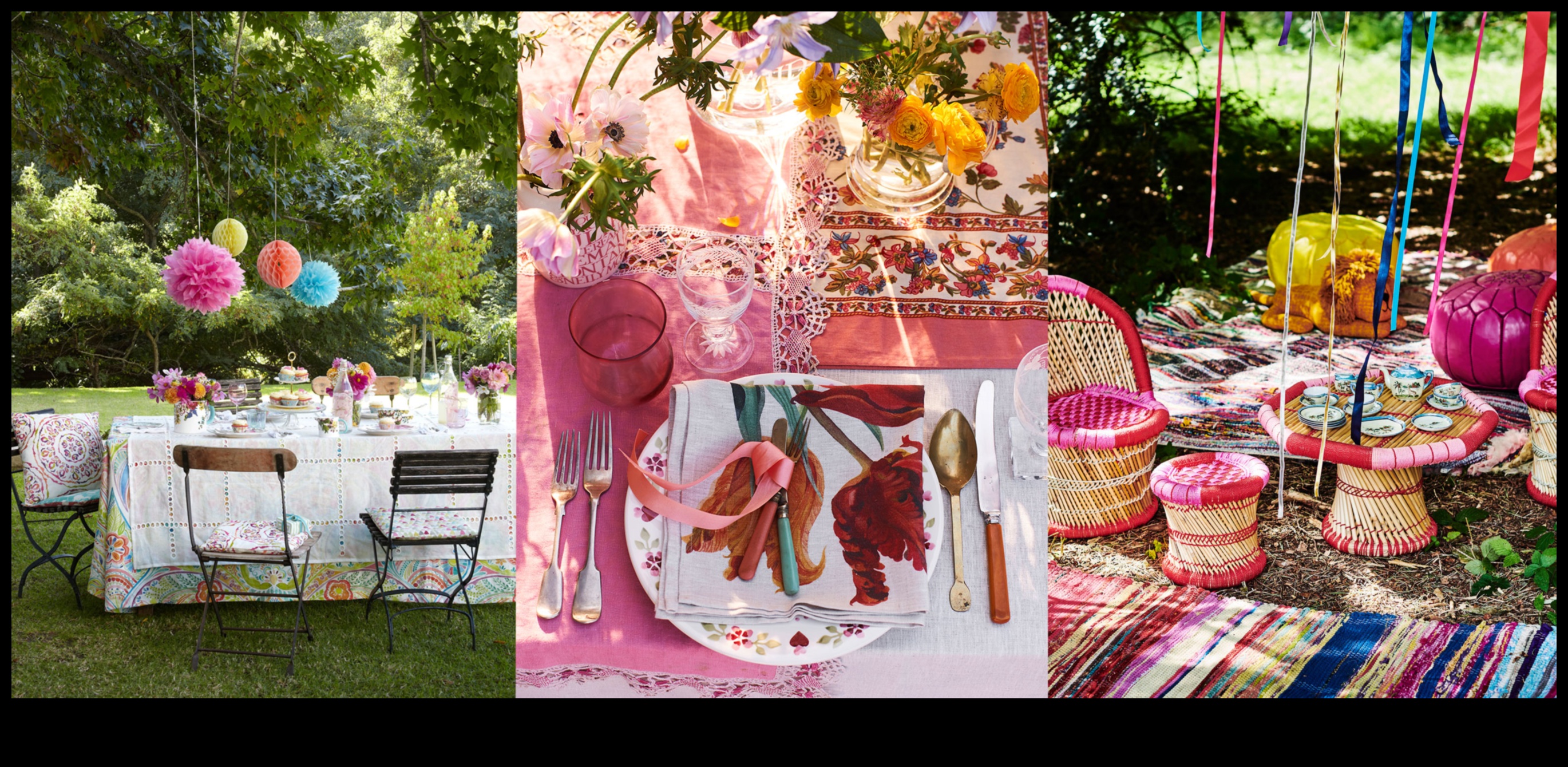 Dārza ballītes: svinības dabiskā vidē