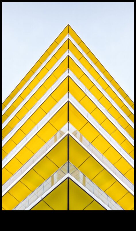 Abstraktās arhitektūras: tēlains dizains fotogrāfijā