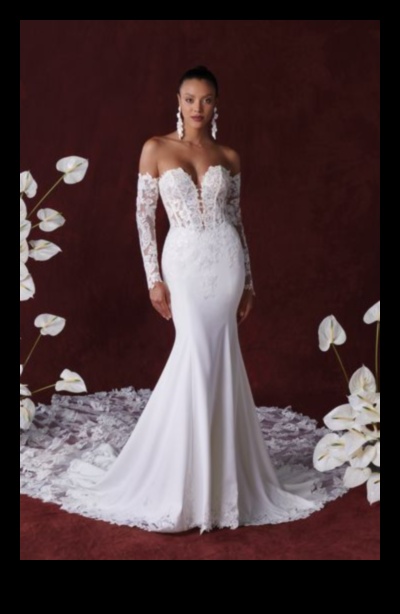 Drosmīgi skaista: gludi mūsdienu līgavu modes silueti