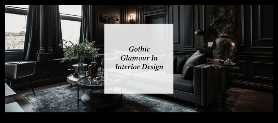 Gothic Glam: izrotājieties tumsas elegancē