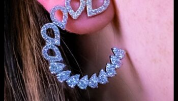 Mūžīga elegance: mūžīgs krāšņums katrā mūsu auskaru pārī