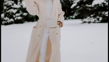 Sniega sajūta: eleganti ziemas tērpi salnām dienām