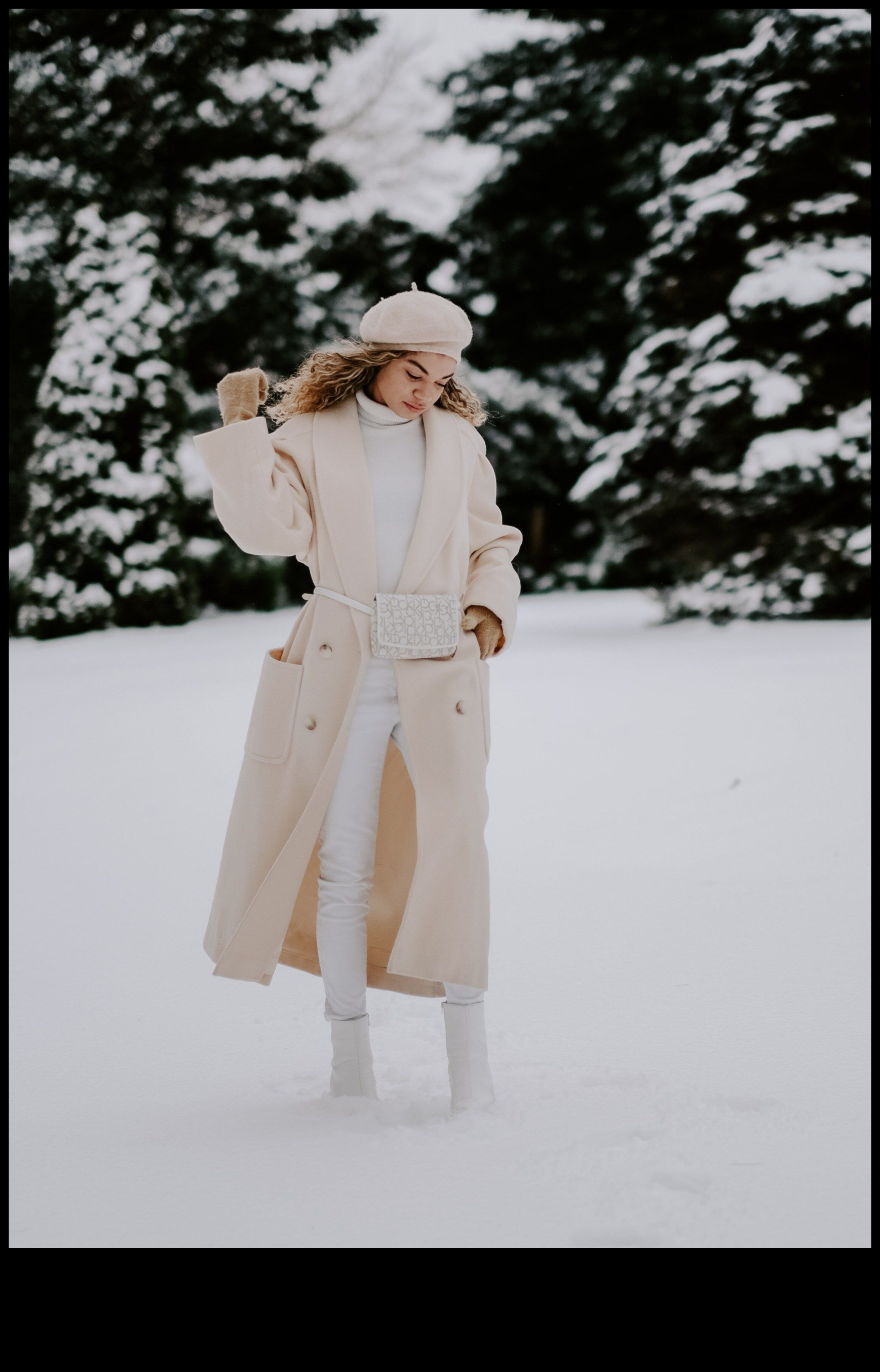 Sniega sajūta: eleganti ziemas tērpi salnām dienām