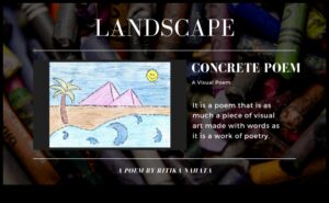 Vizuālā dzeja: izteiksmīgas un mākslinieciskas ainavas, kas stāsta